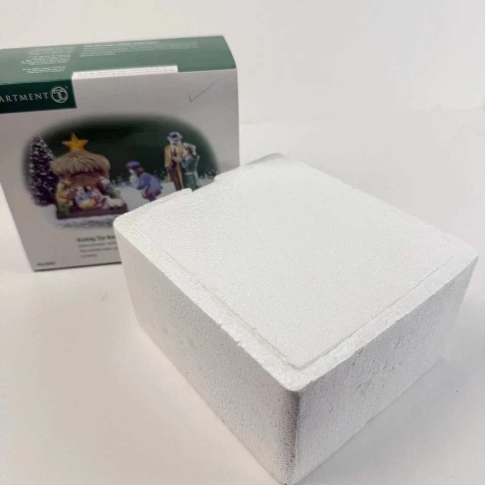 Dept 56 Christmas In The City Visiting The Nativity Set of 3 Battery Light 58956
